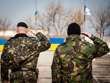СНБО: Украина выводит своих военных из Крыма