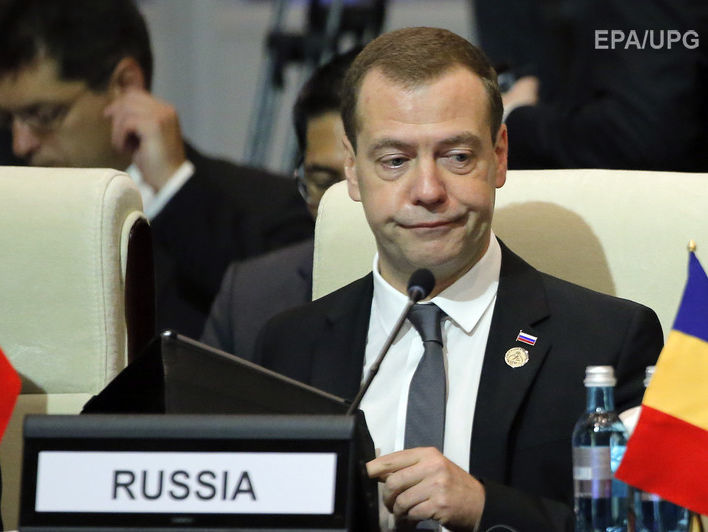 Медведев назвал "попытку диверсии в Крыму" преступлением против России и не исключил разрыв дипотношений с Украиной
