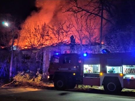 В Донецкой области вследствие обстрела боевиков сгорели дачные дома – штаб ООС