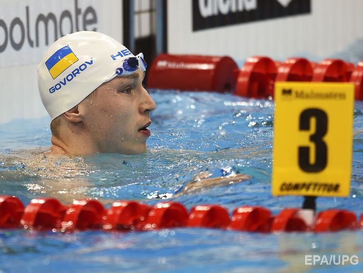 Украинскому пловцу Говорову не хватило доли секунды для завоевания олимпийской медали