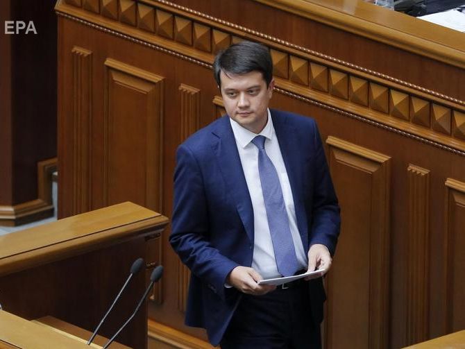 Разумков сообщил, что Рада будет разрабатывать закон об особом статусе Донбасса после саммита в нормандском формате