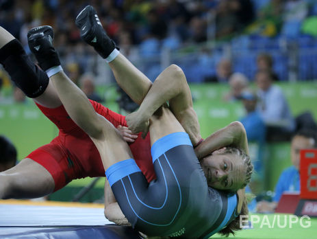 Олимпиада 2016: Львовянка Стадник завоевала серебро для Азербайджана в вольной борьбе