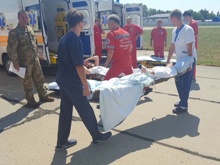 Волонтер: В реанимацию Одесского госпиталя доставили пятерых тяжело раненых бойцов