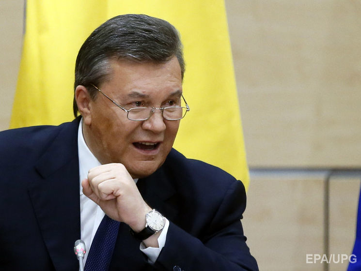 В минюсте РФ заявили, что получили запрос Украины на видеодопрос Януковича