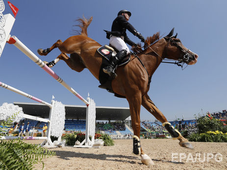 Олимпиада 2016: Выступающий за Украину конник Теббель остался без медалей в конкуре