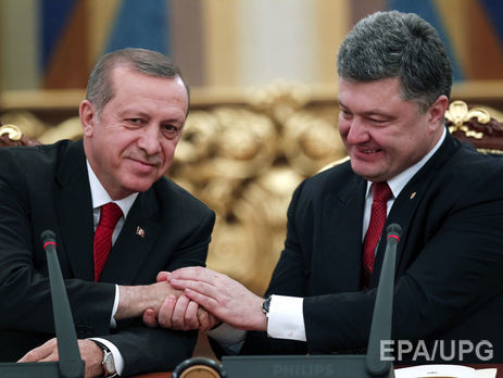 Эрдоган в разговоре с Порошенко подтвердил, что Турция не признает оккупацию Крыма