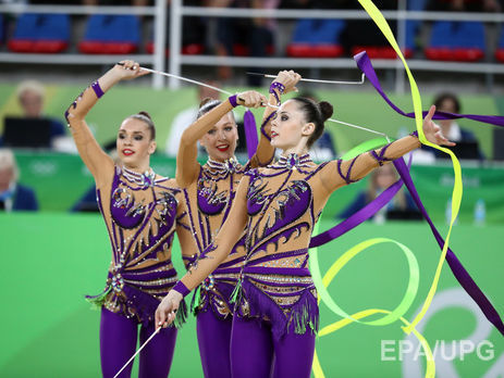 Олимпиада 2016: Украинские гимнастки заняли седьмое место в групповых упражнениях