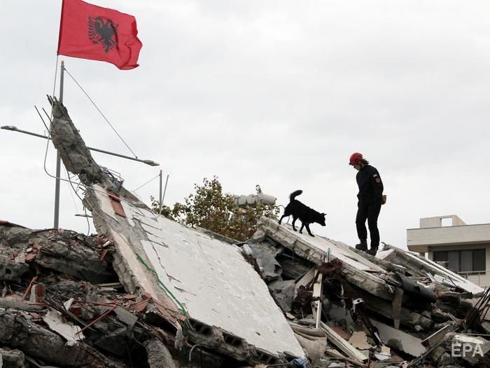 В Албании завершили спасательно-поисковую операцию после землетрясения: 51 погибший, 2000 раненых