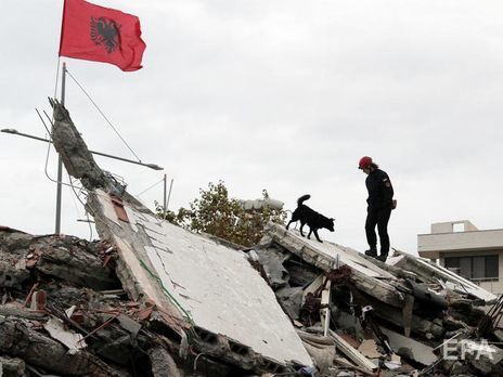 В Албании завершили спасательно-поисковую операцию после землетрясения: 51 погибший, 2000 раненых