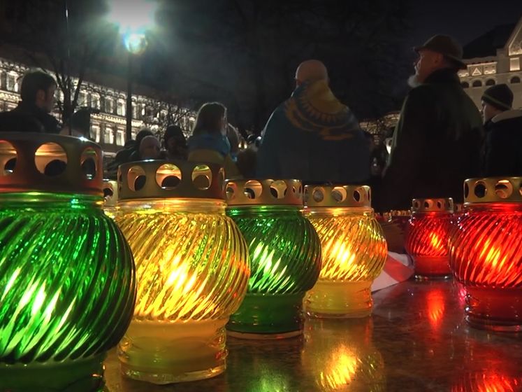 ﻿Активісти в Москві вшанували пам'ять жертв Голодомору