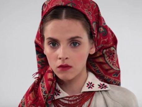 Украинские национальные костюмы разных регионов показали в коротком ролике. Видео