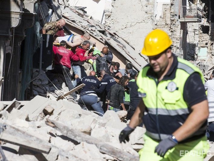 Землетрясение в Италии. Число погибших возросло до 38