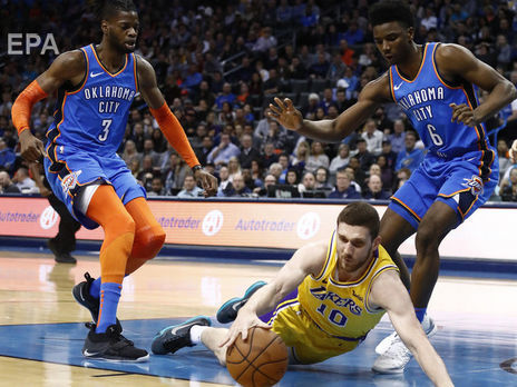 ﻿Українець Михайлюк провів найрезультативніший матч у NBA