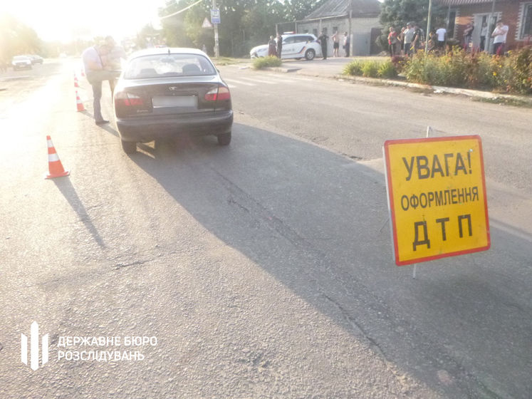 ﻿У Запорізькій області п'яний поліцейський збив жінку з інвалідністю на пішохідному переході