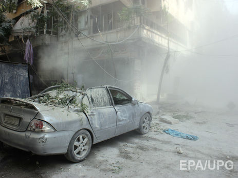 В одном из районов Алеппо был нанесен авиаудар по похоронной процессии