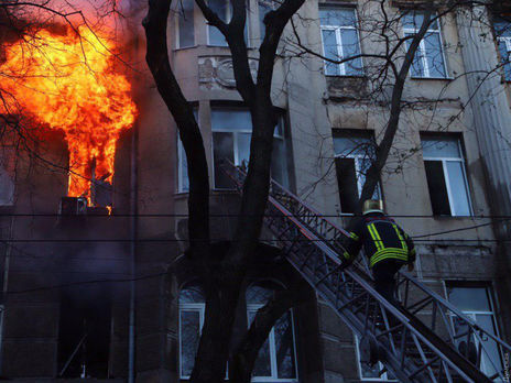 Пожар в Одессе. Один человек погиб, 22 пострадали, местонахождение 15 неизвестно