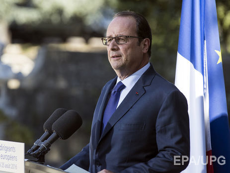 Олланд: Риск эскалации в Украине очень высок