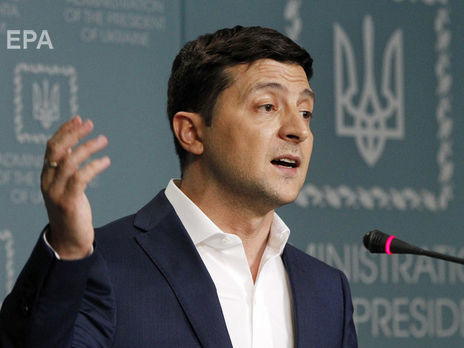 Зеленский о законе об особом статусе: Будем говорить только после Парижа и только если будут шаги навстречу