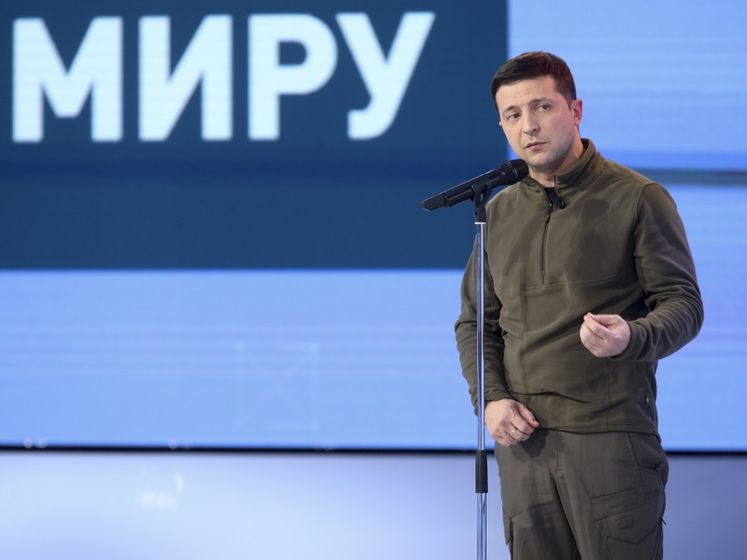 ﻿Зеленський прокоментував заяву з "червоними лініями" від Порошенка, Тимошенко і Вакарчука