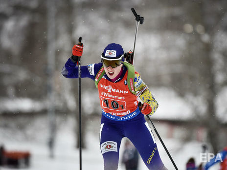 ﻿Жіноча естафета. Онлайн-трансляція Кубка світу з біатлону