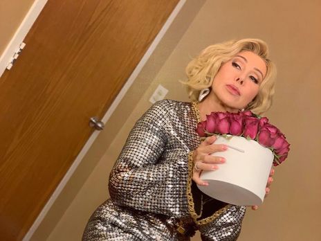 ﻿Успенська показала тіло в 