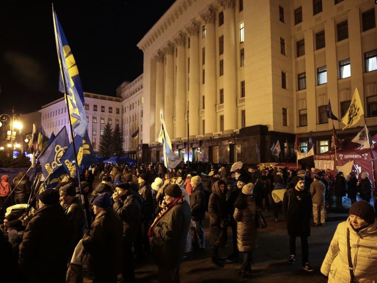 Встреча "Нормандской четверки". Активисты заявили, что будут проводить акцию под Офисом президента Украины до утра