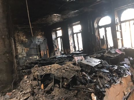 Кабмин выделил около 4 млн грн на ликвидацию последствий пожара в центре Одессы