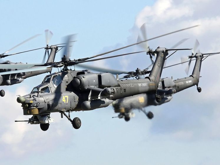 ﻿У Росії впав військовий вертоліт, загинуло двоє людей