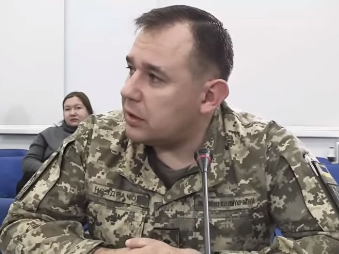 Полковника ВСУ Ноздрачева после заявления о "реинтеграции" с россиянами и боевиками временно отстранили от службы