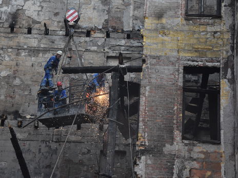 ﻿Роботи з ліквідації наслідків пожежі в Одесі, яка сталася 4 грудня, завершено – ДСНС