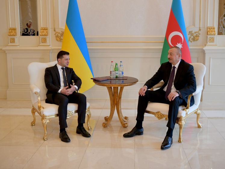 Зеленский и Алиев договорились об увеличении товарооборота между странами