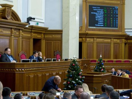 За законопроєкт проголосувало 264 народні депутати