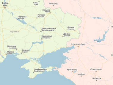 "Яндекс" будет по-разному показывать Крым пользователям из Украины и России