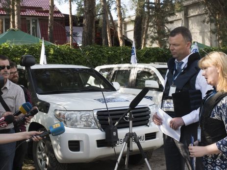 Спецмиссия ОБСЕ эвакуировала передовую патрульную базу из города Счастье