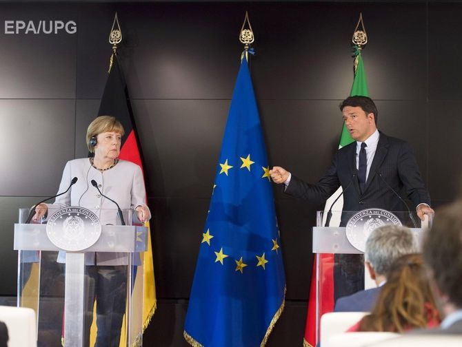 Германия пообещала Италии помощь в восстановлении страны после землетрясения