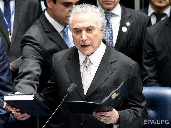 Президентом Бразилии стал Мишел Темер