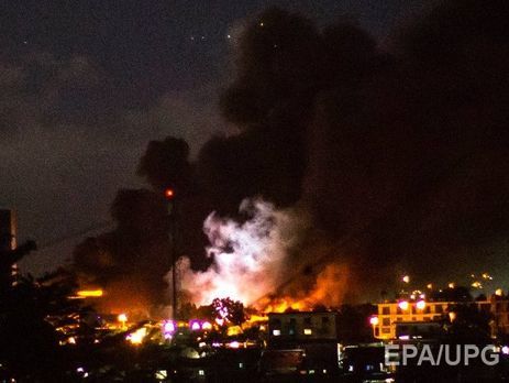 В Габоне протестующие подожгли часть здания парламента после объявления результатов президентских выборов