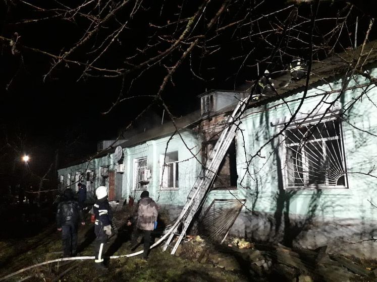 В результате пожара в психоневрологическом диспансере в Луганской области погибли четыре человека