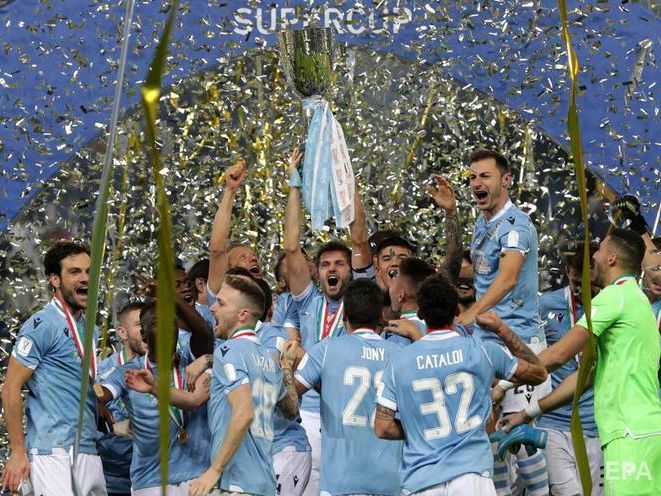 ﻿"Лаціо" завоював Суперкубок Італії, перемігши "Ювентус"