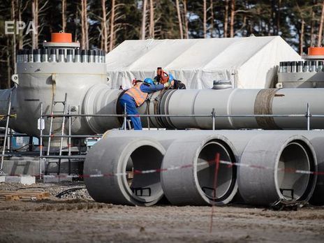 "Северный поток 2" газопровод, который должен связать Россию с Германией по дну Балтийского моря