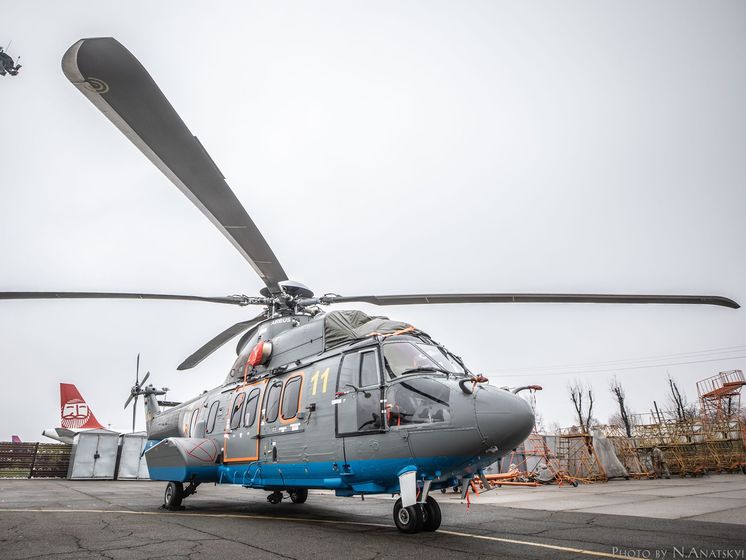 Украина получила вертолет Super Puma от Airbus
