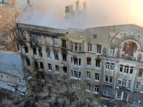 Из бюджета Одессы выплатили более 3,6 млн грн семьям пострадавших и погибших на пожаре в колледже