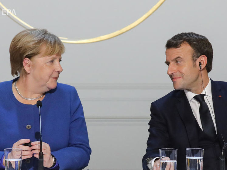 Меркель и Макрон считают, что обмен между Украиной и ОРДЛО должен помочь восстановить доверие между сторонами
