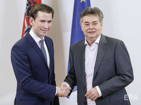 Партия экс-канцлера Австрии Курца договорилась о создании коалиции с 