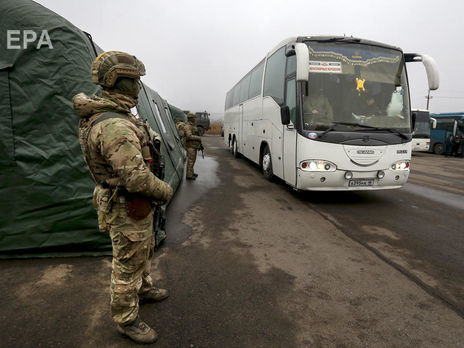 Обмен удерживаемыми лицами между Украиной и оккупированными районами Донбасса состоялся 29 декабря