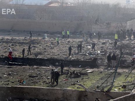 СНБО создал штаб в связи с катастрофой самолета МАУ в Тегеране