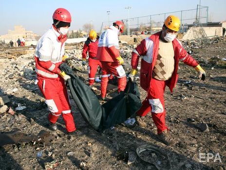 В Иране разбился украинский самолет. Фоторепортаж