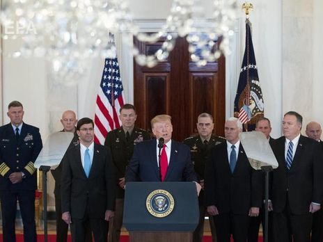 ﻿Трамп: Прийшов час Великій Британії, Росії, Німеччині та Китаю відійти від того, що лишилося від ядерної угоди з Іраном