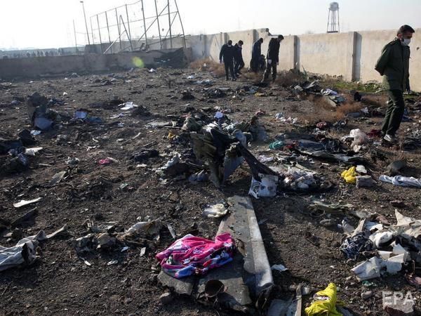 В МАУ опубликовали полный список пассажиров, погибших в авиакатастрофе в Иране