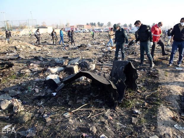 Офис генпрокурора просит Иран передать украинским правоохранителям черные ящики сбитого рейса МАУ